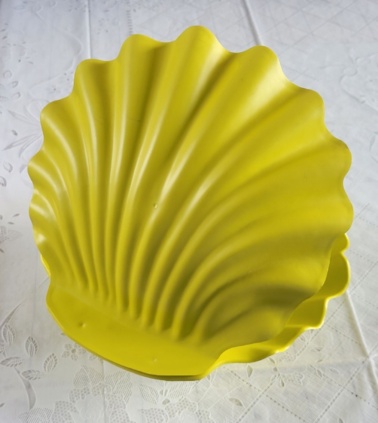 Lampen: Original 80er Jahre Muschellampe mit Farbwechsler – Gebraucht aus Buttikon SZ von Renco 2