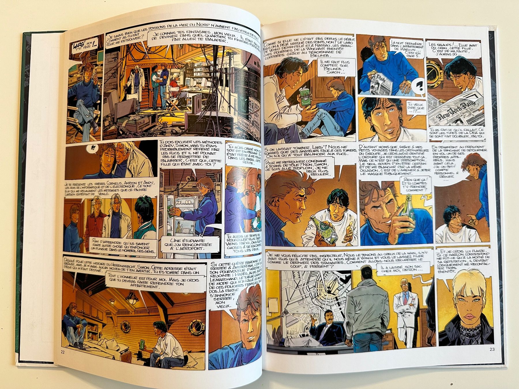 Comics: LARGO WINCH NO 6 - DUTCH CONNECTION - HARDCOVER – Gebraucht aus Münsingen von Ganjam 9