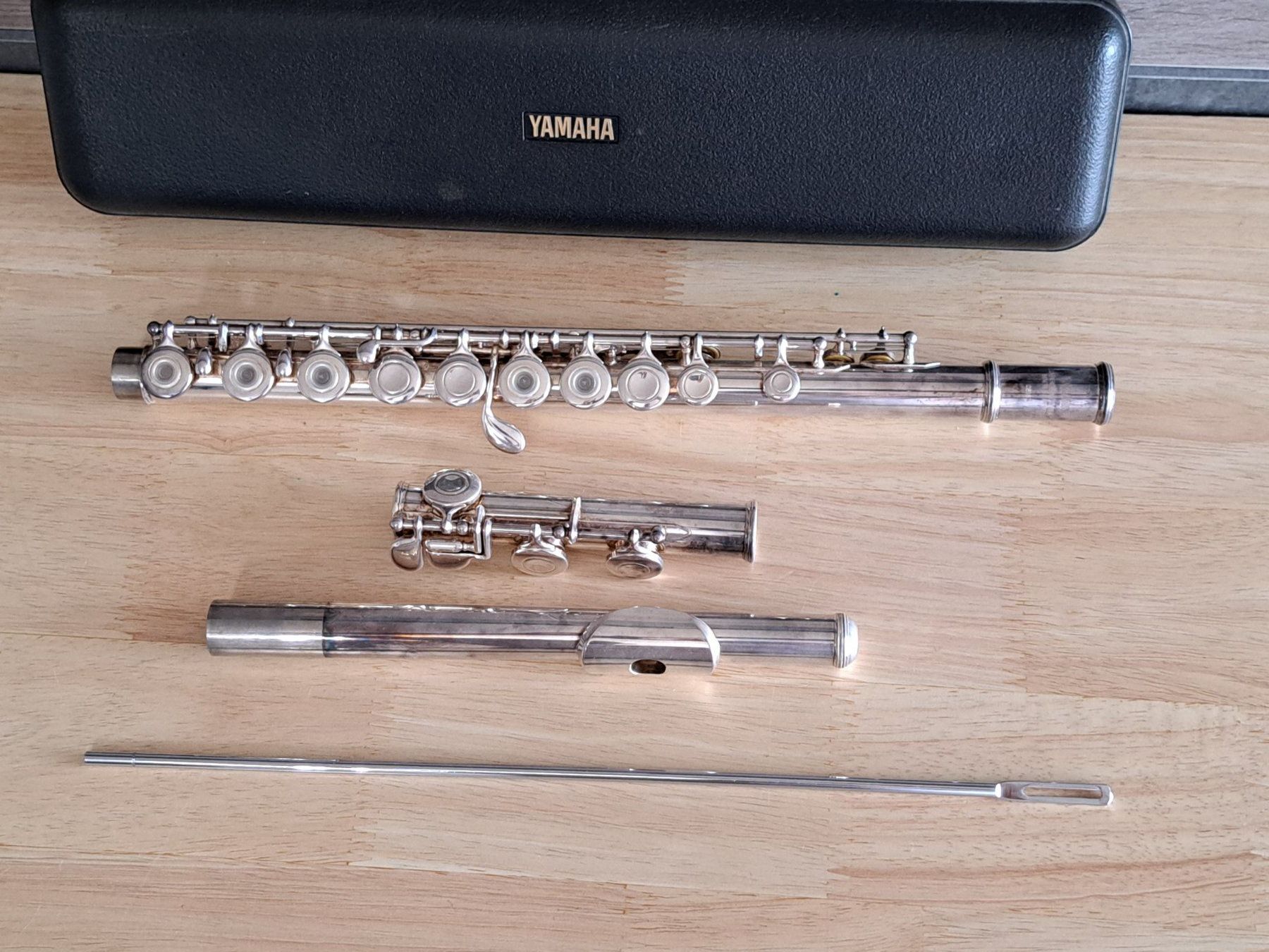 Yamaha Musikinstrumente: Querflöte YAMAHA 281SllTop Silber versilbert – Neu (gemäss Beschreibung) aus Birsfelden von oleros 9
