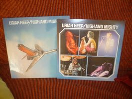 LP URIAH HEEP HIGH AND MIGHTY BRONZE 1976