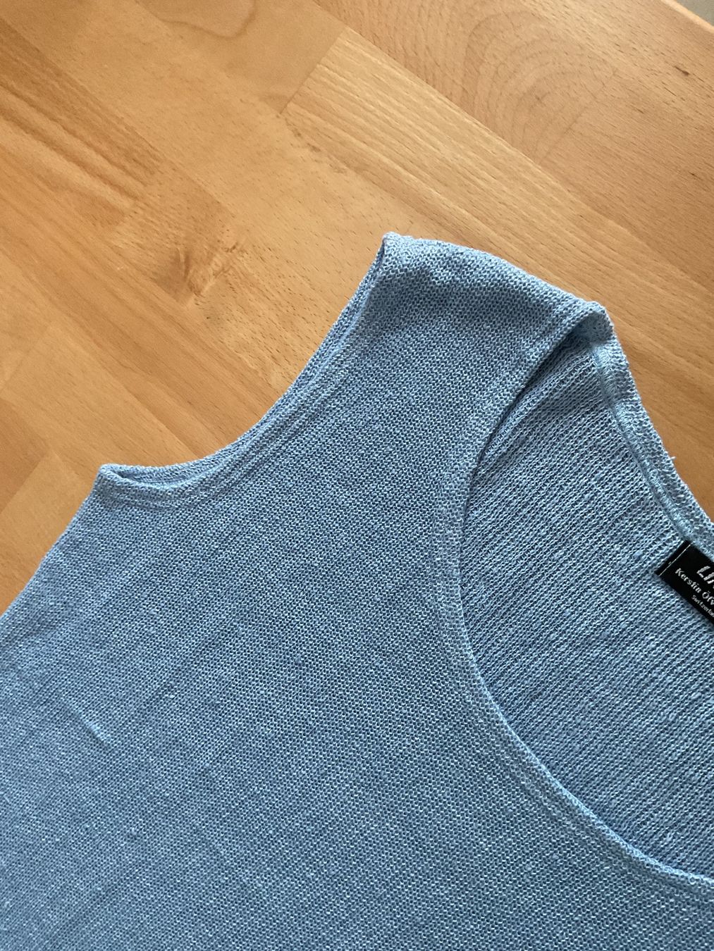 Pullover & Sweatshirts: Ärmelloser Linen Strick 🧶 Pullover Linara L – Neu (gemäss Beschreibung) aus Wil ZH von RiccardaWegmann 6