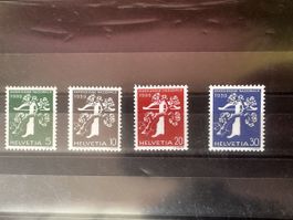Schweiz - 1939 Espositione Nationale ** - 236z-239z