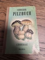 Schweizer Pilzbuch E. Habersaat Hallwag gebrauchter Zustand