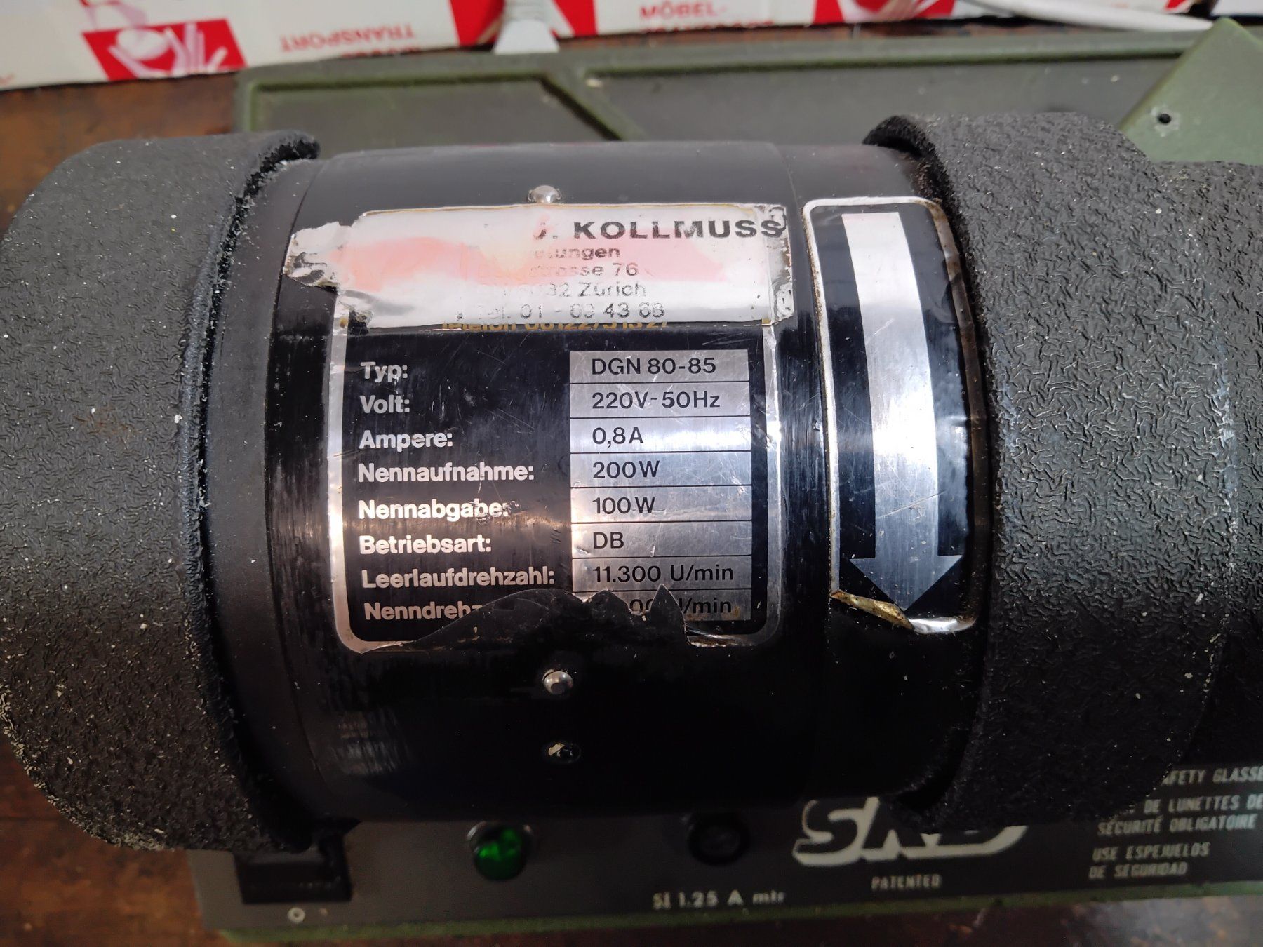 Schleifen & Polieren: Bohrerschleifmaschine SRD – Defekt aus Nuglar von lampa-radio 8