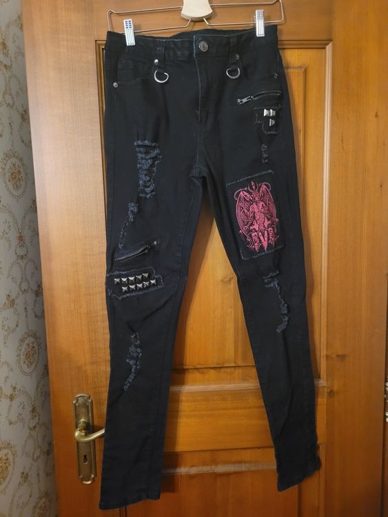Hose, Metal, Heavy, Gothic, Military, Army, EBM, Cargo, Short
