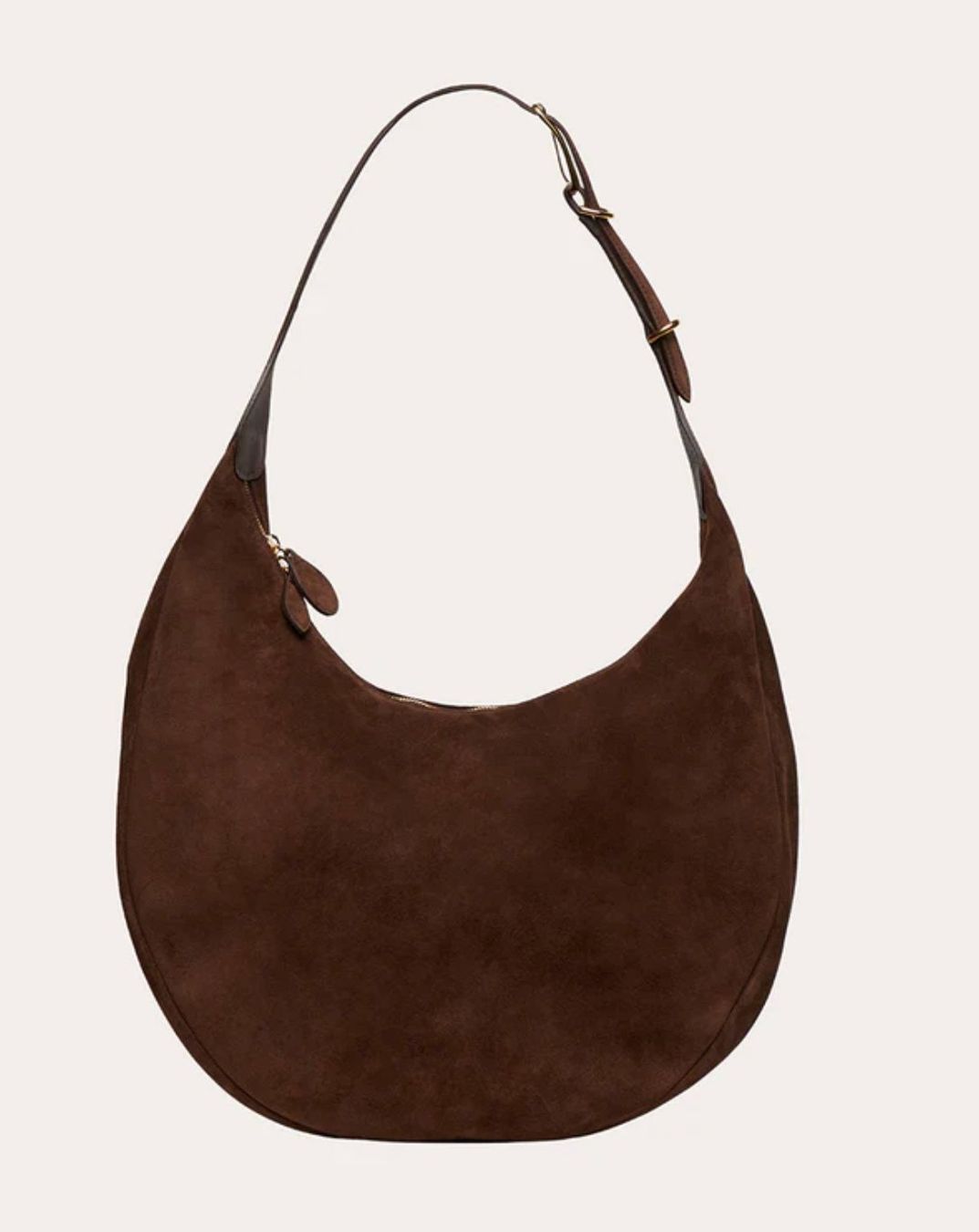 Borse da donna: Liffner Moon Hobo / Dark Brown Suede / Handtasche – Usato da Basel venduto da Xaendi