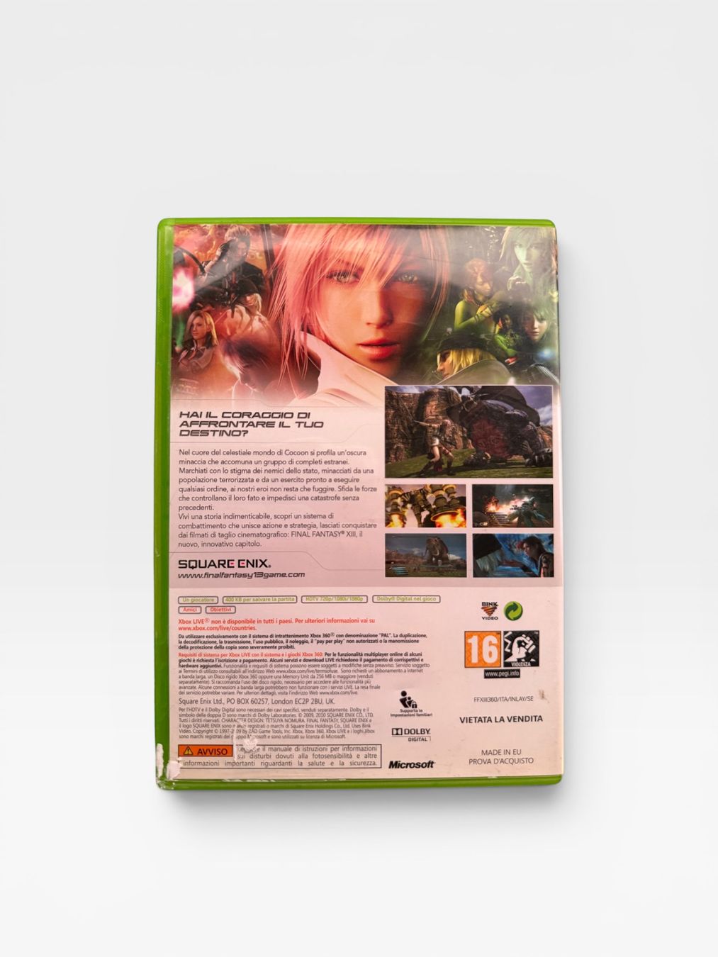 Microsoft Giochi: Final Fantasy XIII – Usato da Lugano venduto da Omegart_Gaming 1