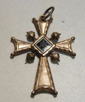 Kreuz Anhänger alter Kreuz Anhänger 5 x 3.5 cm