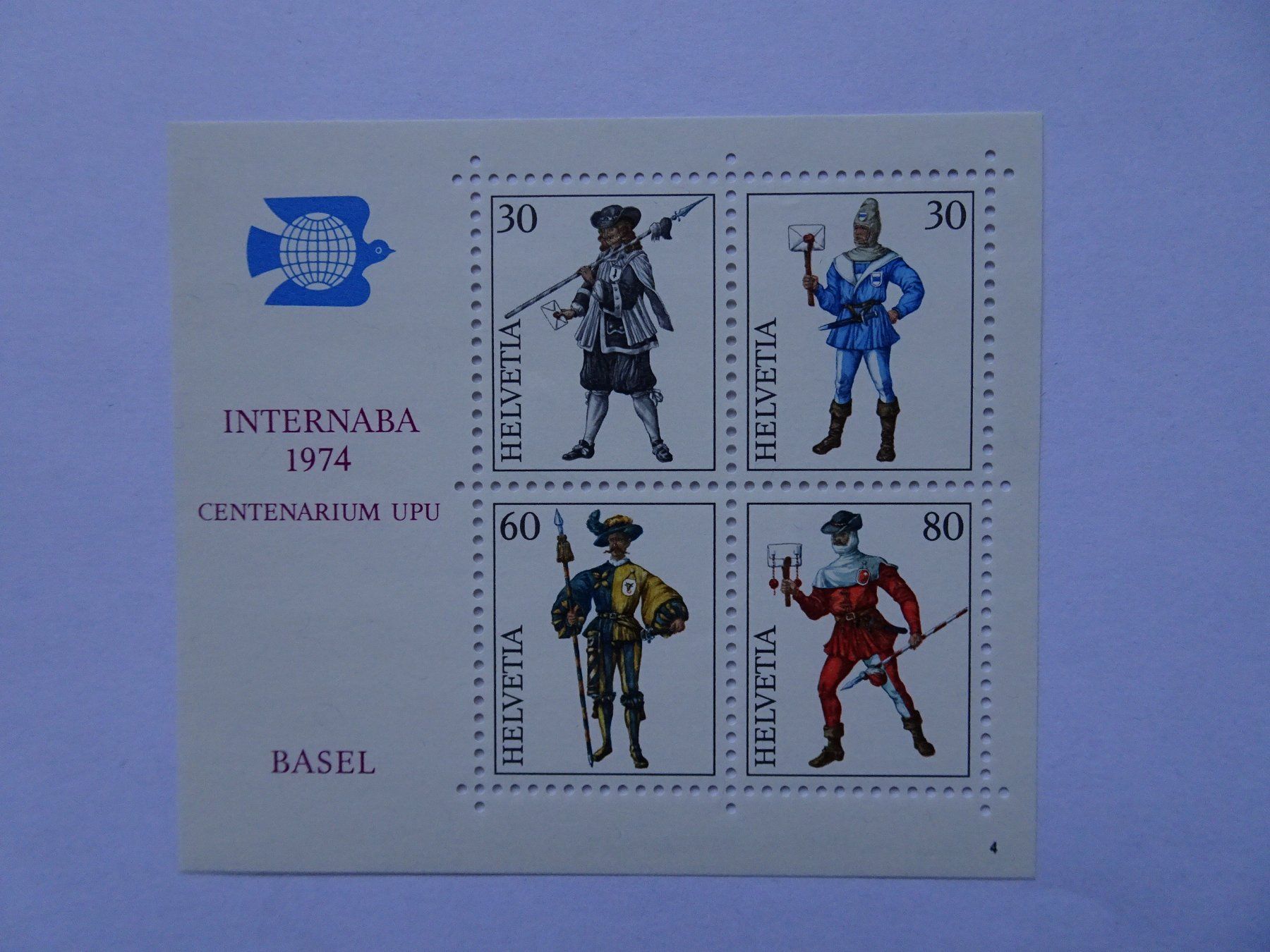 Tous les timbres: INTERNABA 1974* – Neuf (Voir description) à Aadorf par Chnorli-Furz