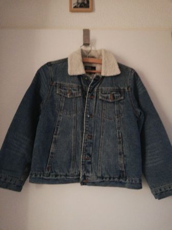 Jungs Jeans Jacke gefüttert Marke one by one gr 152