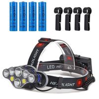 LED Kopflampe Stirnlampe USB Wasserdicht