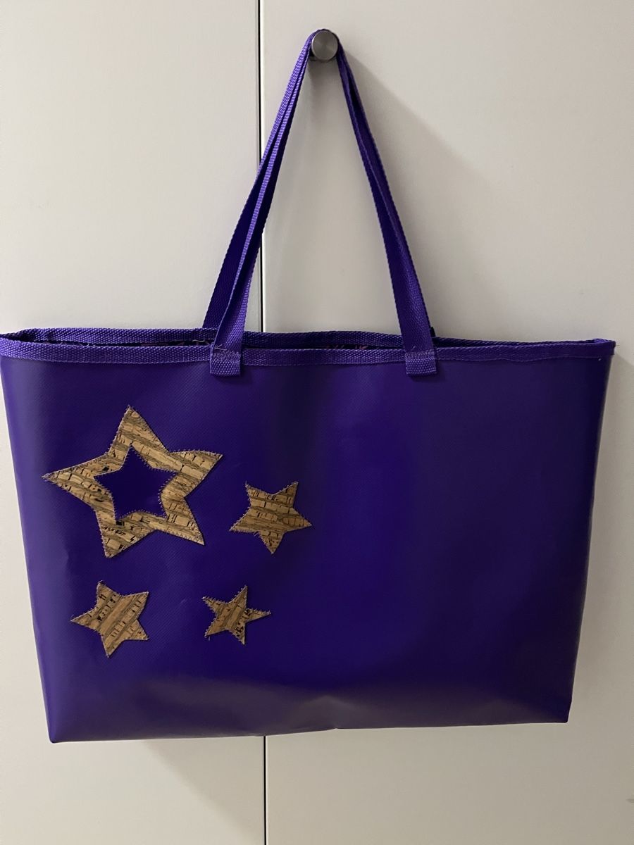Borse da donna: Trendige Korktasche mit Sternen – Nuovo (secondo la descrizione) da Schaffhausen venduto da grogga 3