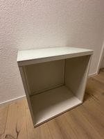 Ikea Besta Korpus weiss mit Glasplatte und Füssen 60x40x64