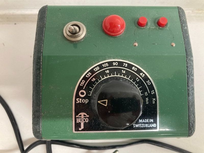 Buco Modelleisenbahnen: Buco Nostalgie Transformator 8596 Made in Switzerland – Gebraucht aus Büsserach von ModellbahnDepot 1