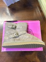 Winter Boots/Stiefel Gr. 40 Beige-Top Zustand!