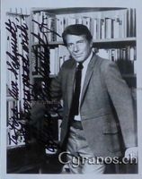Efrem Zimbalist jr. (1918-2014) Schauspieler - Autogramm