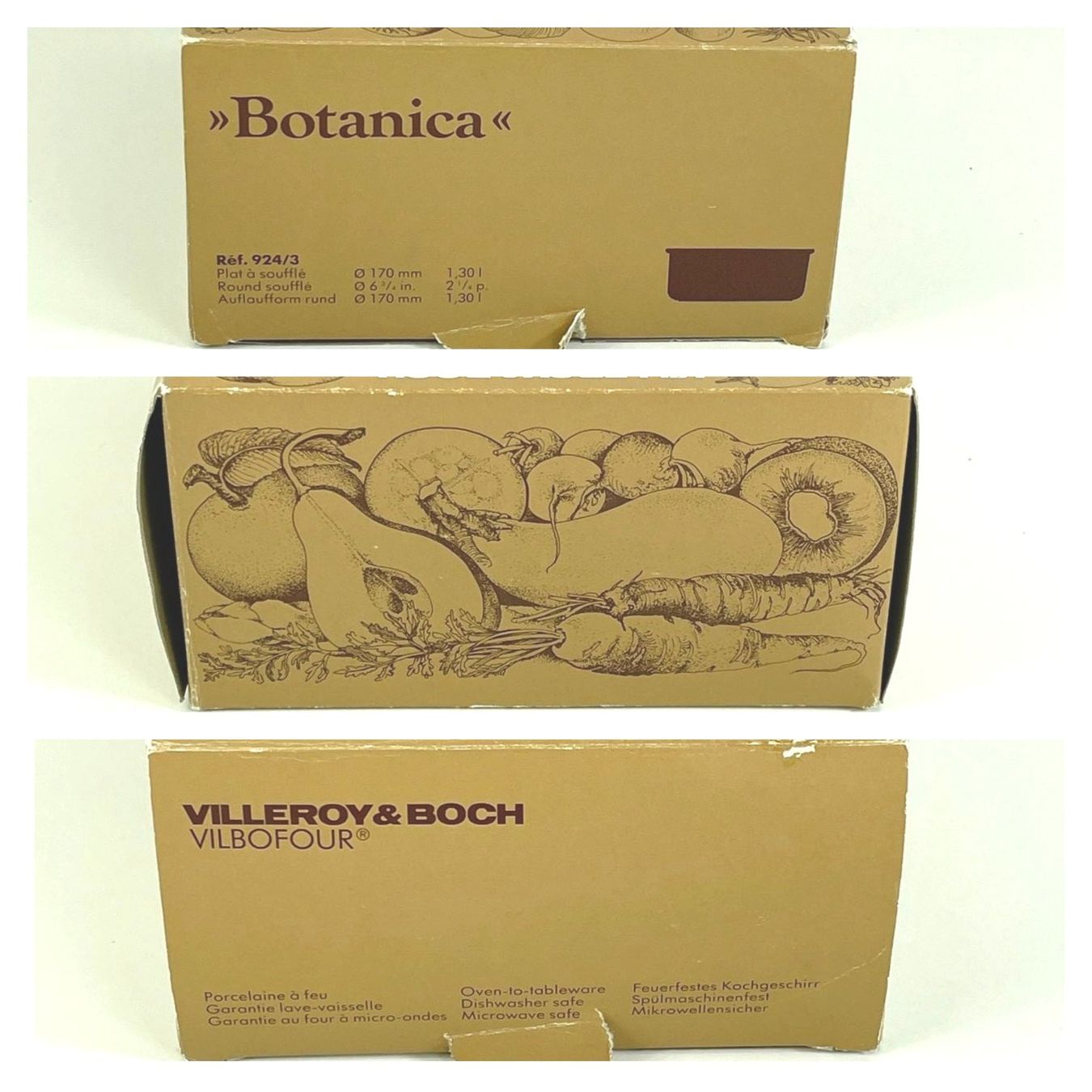 Villeroy & Boch Backformen: VILLEROY & BOCH Botanica Auflaufform 924/3 – Gebraucht aus Zürich von Arche_Brockenhaus 8