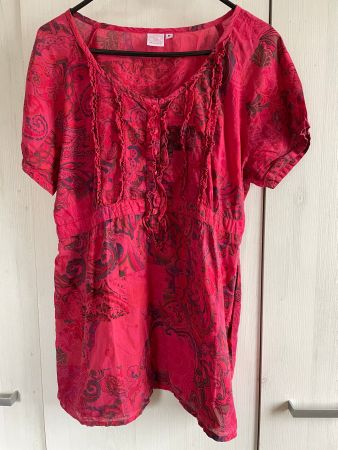 Deerberg 100% Baumwolle Bluse - Gr. M