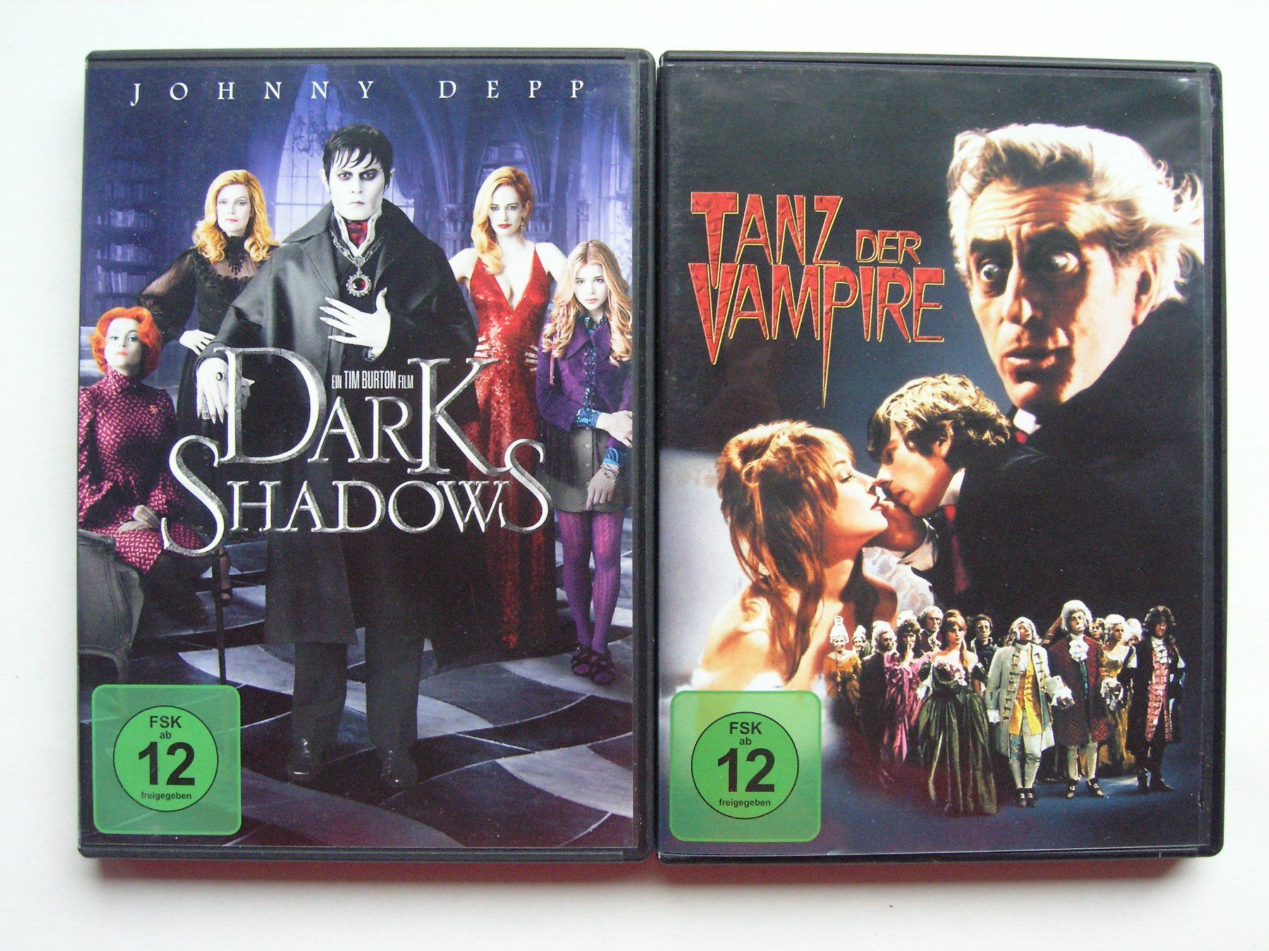 Tutti i DVDs: 2 DVD Set Tanz der Vampire & Dark Shadows – Usato da Zuzwil SG venduto da vette13