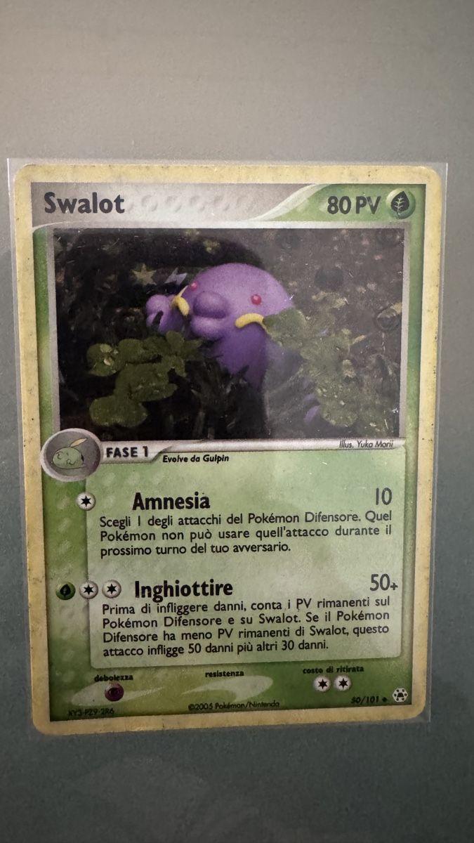 Pokémon Carte collezionabili: Swalot Holo reverse 50/101 Ex Hidden Legends – Usato da Belprahon venduto da Rob_ain