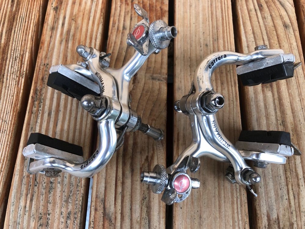 Étriers De Frein Weinmann Carrera – Vintage Pour Vélo – Jeu Avant/arrière – Occasion