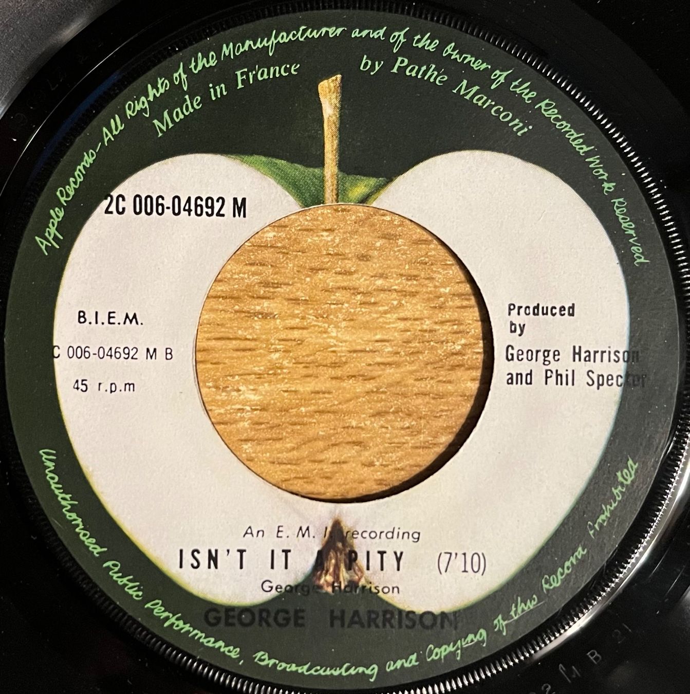 Dischi in vinile: GEORGE HARRISON - MY SWEET LORD – Usato da Bussigny venduto da vinyl-pas-cher 3