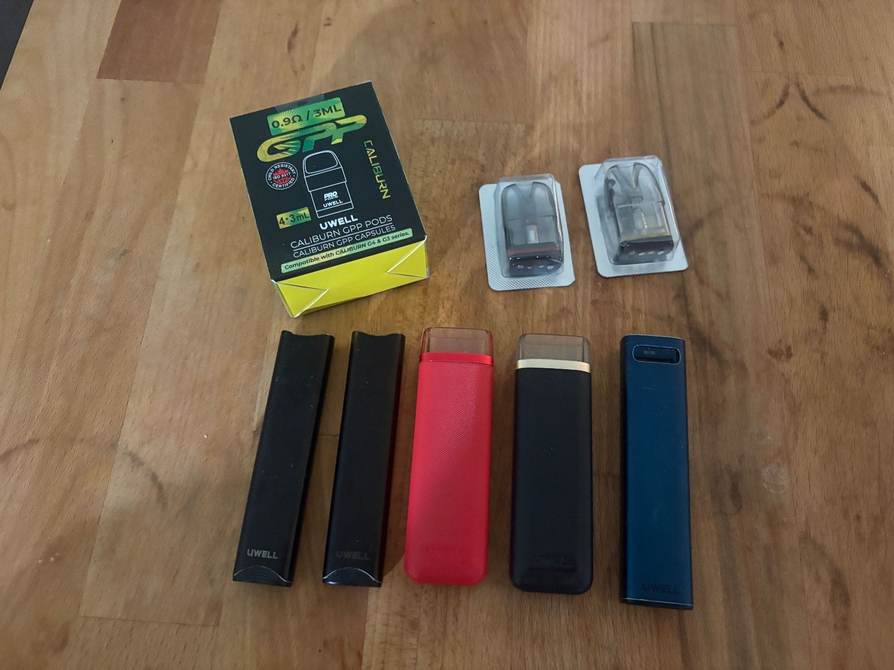 Uwell Autres tabacs: Lot Uwell Caliburn E-Zigaretten – D'occasion à Luzern par Fusspilze