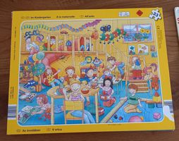 *PUZZLE - GEBURTSTAGSFEST* 30 X 37CM/VOLLST.MIT 33 T./GEBR.