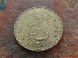 FINLANDE  10  Pennia  1974
