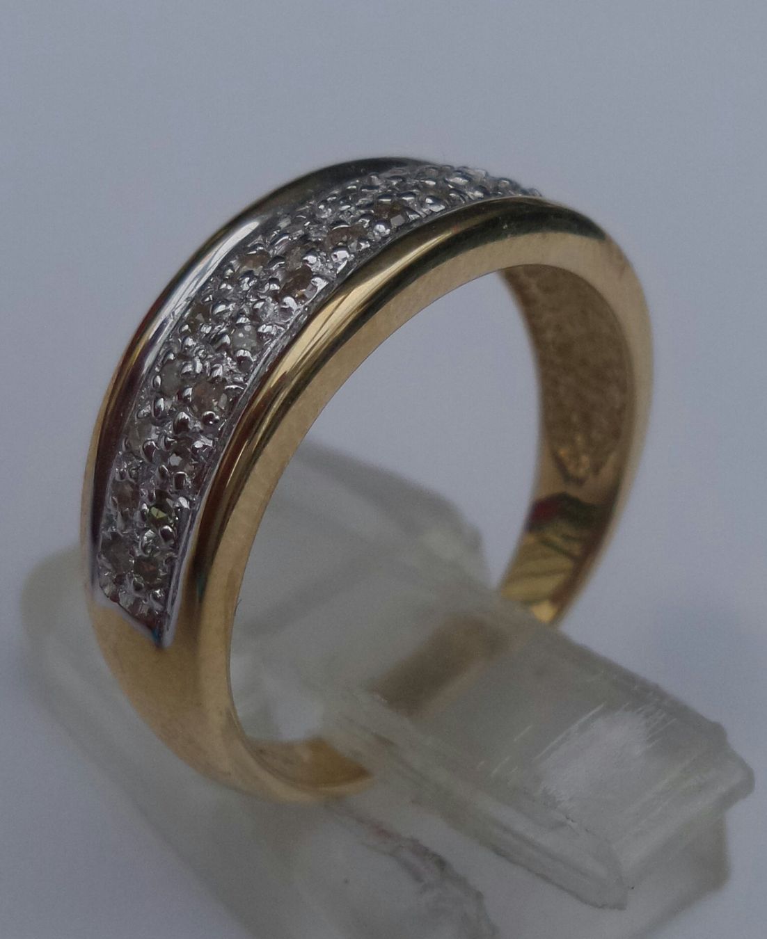 Anelli: Gold Fingerring Diamanten – Nuovo (secondo la descrizione) da Zürich venduto da adriben 5