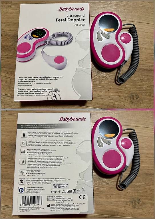 Babyphone: Babysounds Fetal Doppler mit Lautsprecher – Usato da Kägiswil venduto da mau90