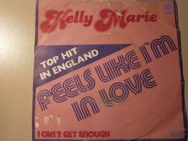 Vinyl-Single Kelly Marie - Feels Like I'm In Love