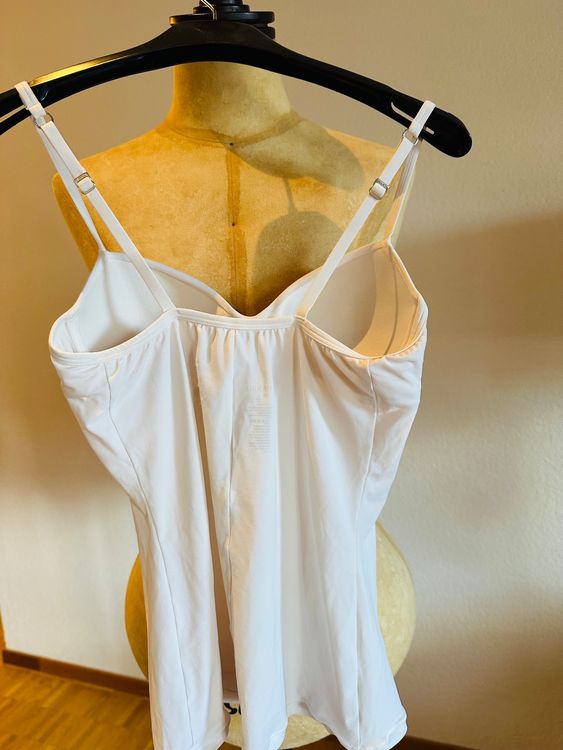 Hanro BH Top mit integriertem Cup Weiss gr. 70 A Kaufen auf Ricardo