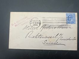 Uralt Geschäfts-Brief 1906 London-Schweiz   (G937)
