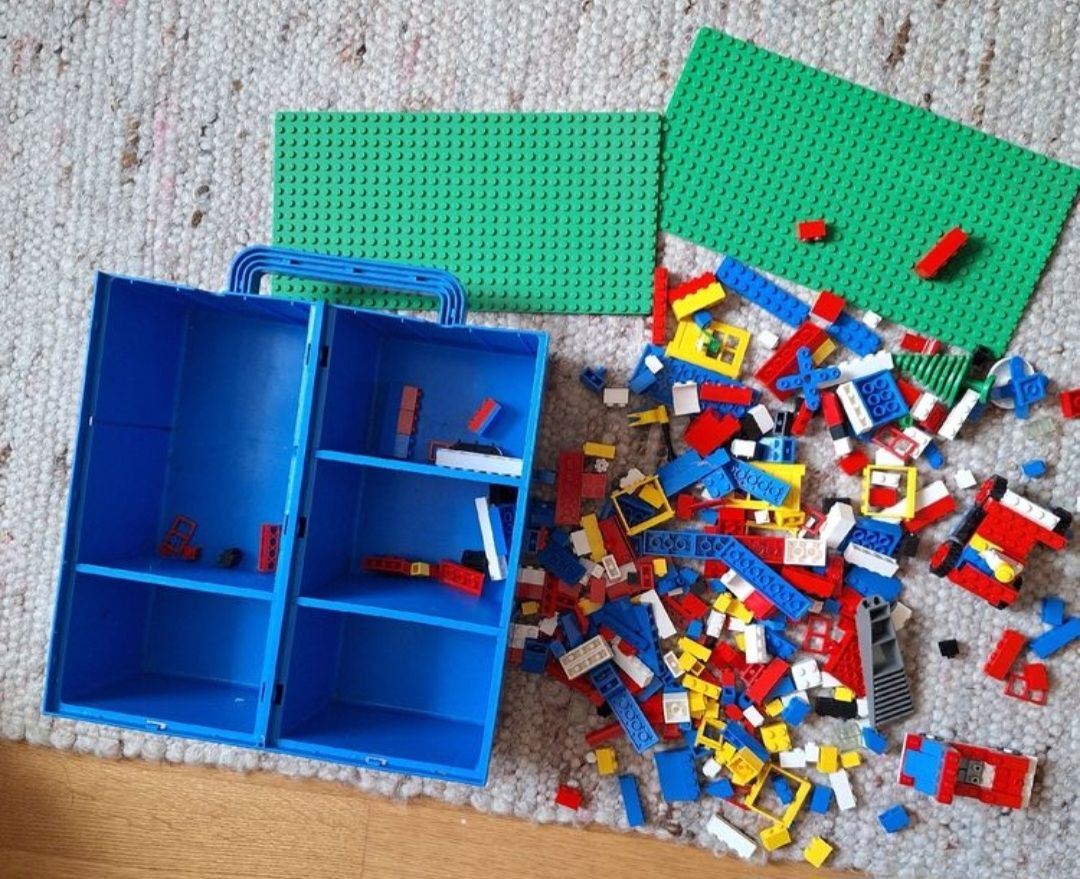 Lego Giocattoli: Lego, in Köfferli, Storage Brick mit diversen Bauplatten – Usato da Winterthur venduto da Goldpipau 1