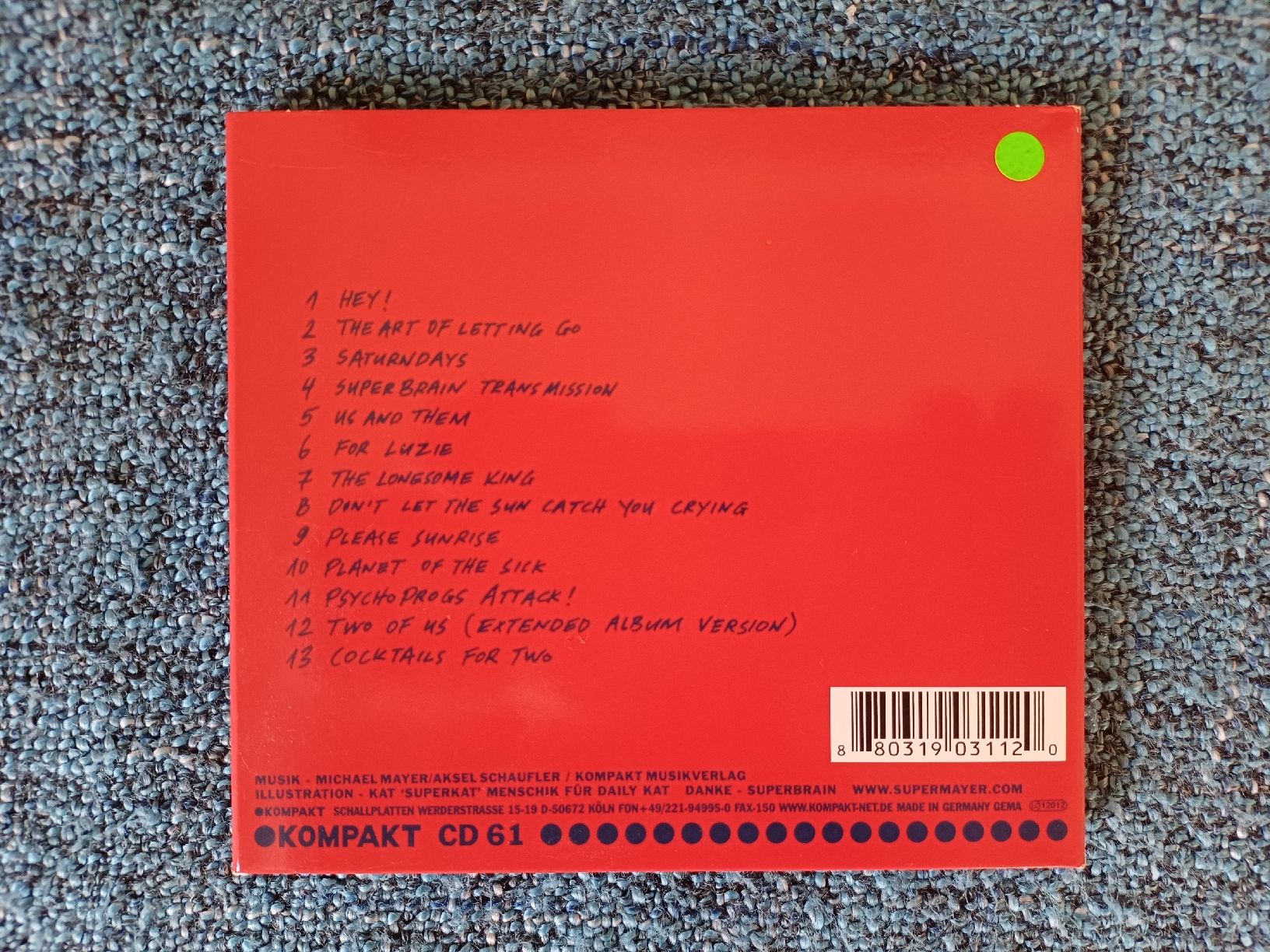 CD: Supermayer "Save the World" CD  – Nuovo (secondo la descrizione) da Begnins venduto da Drastic-Sound 1