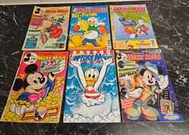 Micky Maus Comic Sammlung, 6 Hefte