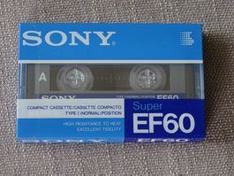 Tape Sony EF60  EF 60 Pos. Normal 120us NOS in OVP