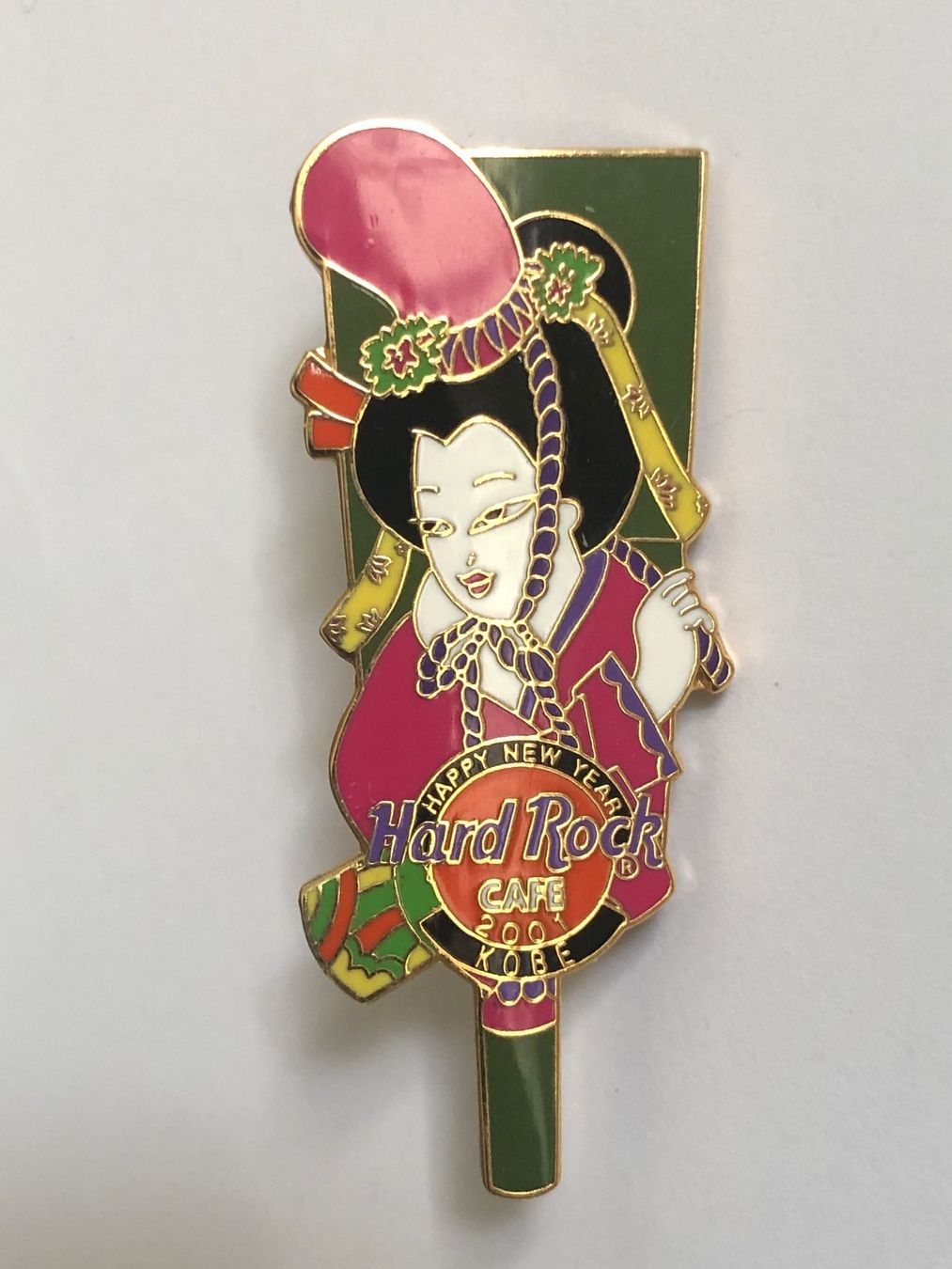 Hard Rock Cafe Plaketten & Abzeichen: Pin Hard Rock Cafe Kobe – Gebraucht aus Nunningen von anclaudia 1