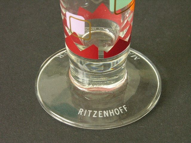 Ritzenhoff Bicchieri: Ritzenhoff Bierglas * Design Matthias Bender – Nuovo (secondo la descrizione) da Zürich venduto da LodgE-21 3