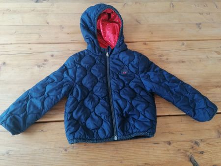 Übergangsjacke Mädchen (zum Wenden) von "C&A"_Grösse 68/74