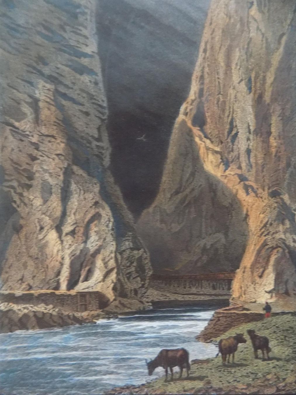 Incisioni: Gorge du Trient Valais – Usato da Risch venduto da Antikfee 1