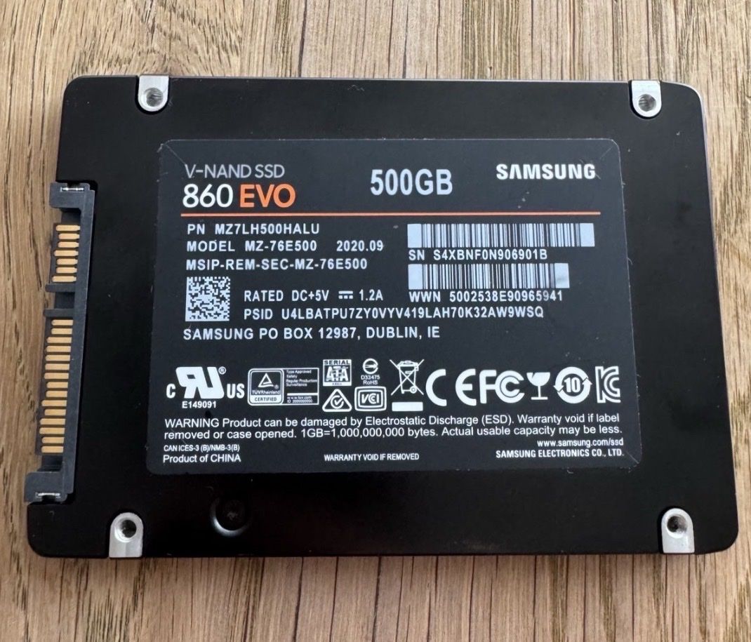 Samsung Dischi rigidi: Samsung 500 GB SSD Funktioniert  – Usato da Wängi venduto da CoreSwap 1