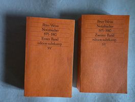 Peter Weiss - Notizbücher 1971-1980 1.& 2. Band