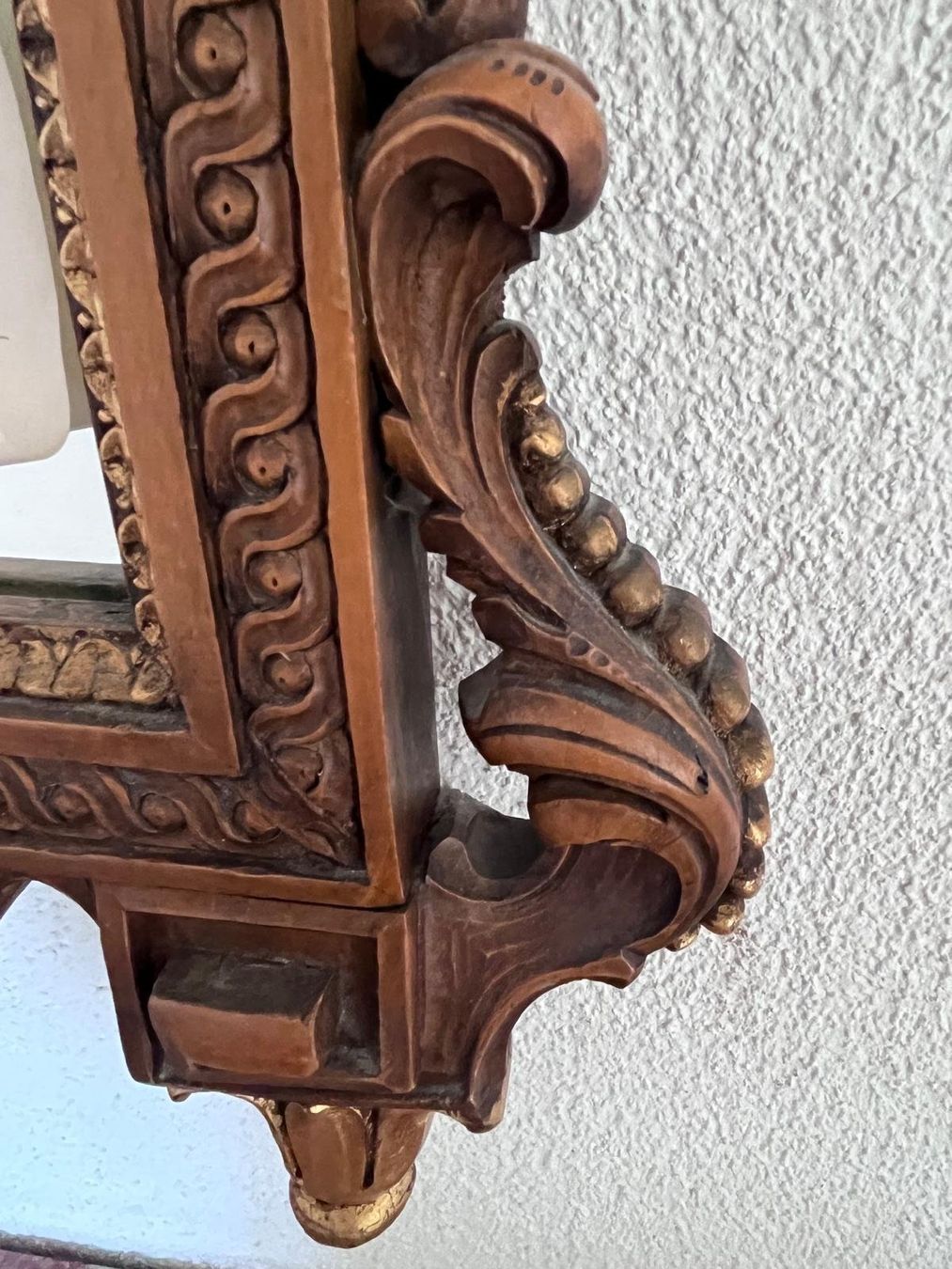 Tavoli: Antiker Konsolentisch mit Spiegel, Marmorplatte – Usato da Zürich venduto da Pitschi17 1