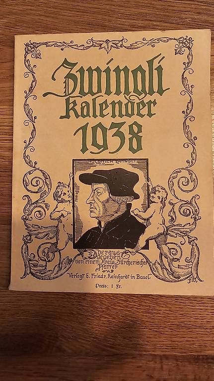 Zeitschriften & Magazine: Zwinglikalender von 1938 – Gebraucht aus Niederwil SG von ber_yb67