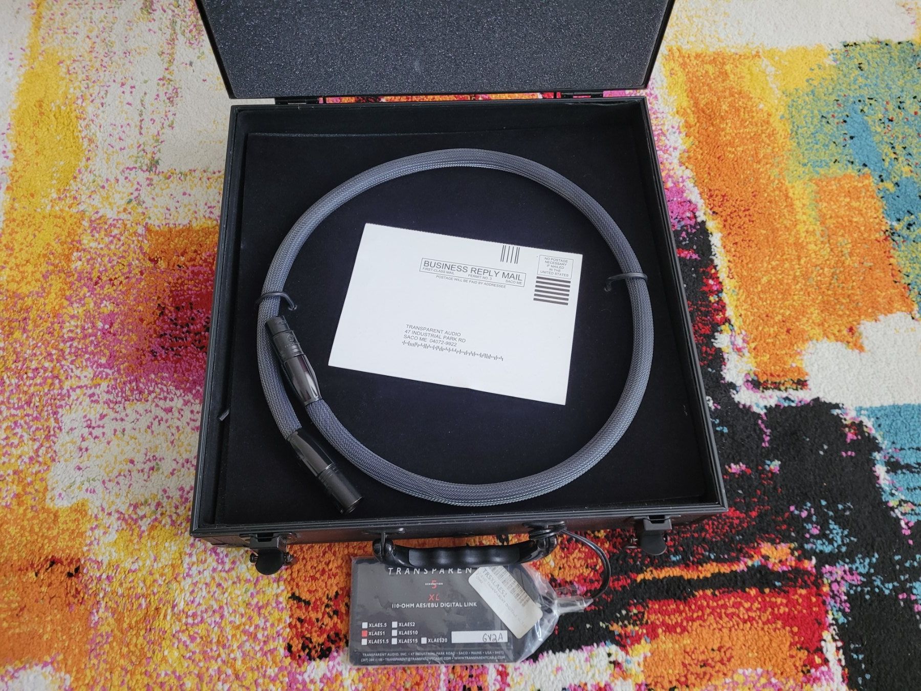 Kabel: Transparent Reference XL AES/EBU G5 1m – Gebraucht aus Möhlin von exeguttor 3