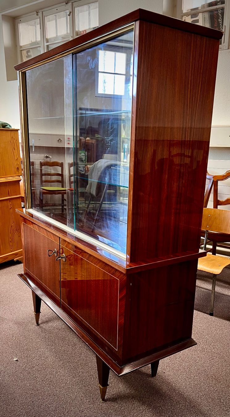 Vetrine: Art Deco Vitrine aus Palisanderfurnier – Usato da Tecknau venduto da smoothtentacles 2