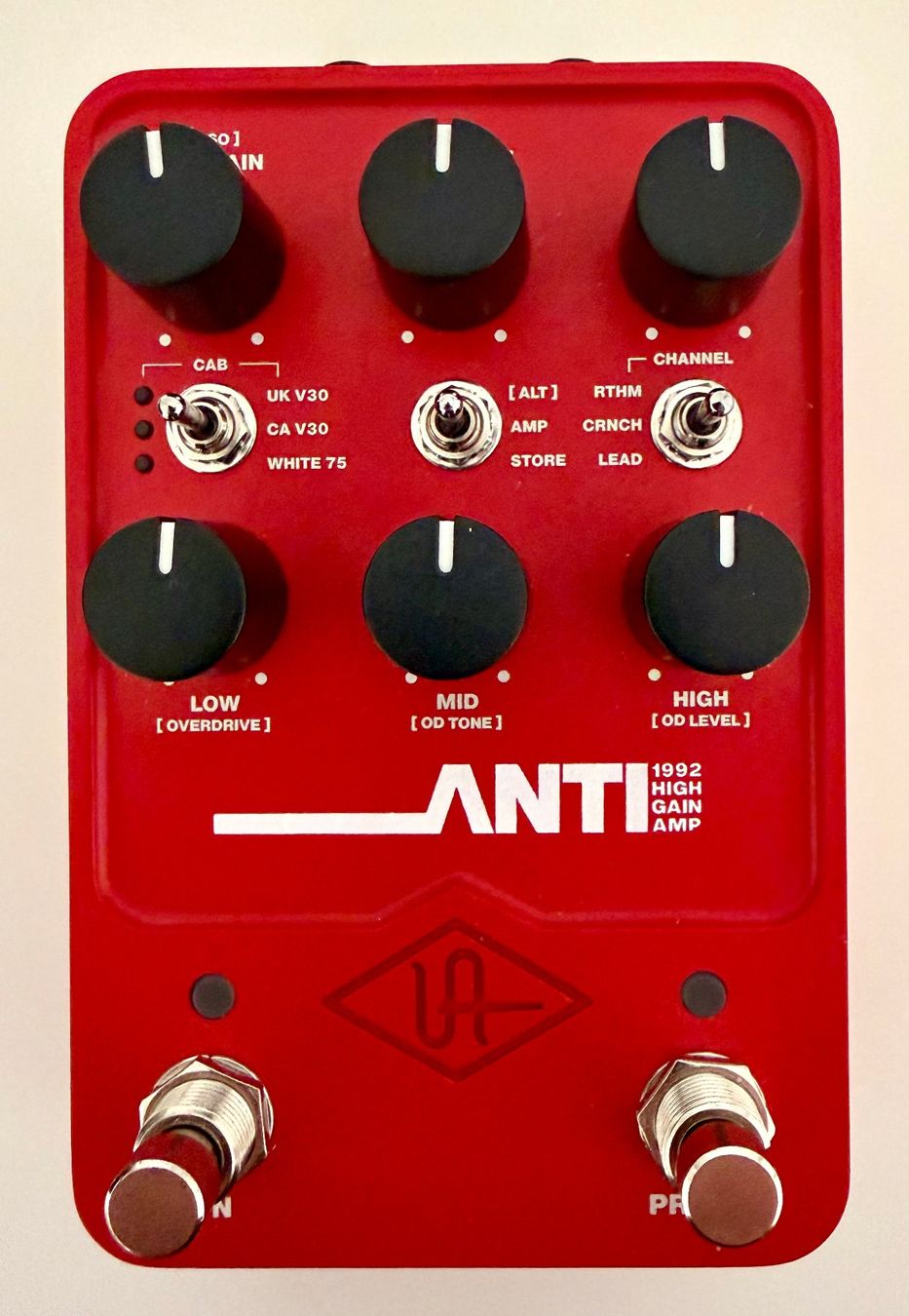 Universal Audio Strumenti musicali: UAFX ANTI 1992 High Gain Amp – Usato da Veyrier venduto da rom_q7qt