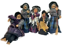 Hexen-Figur Deko Set (5 Stk.)
